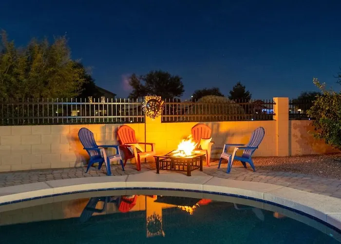 Boho Chic Arizona Villa W Pool & Mini Golf