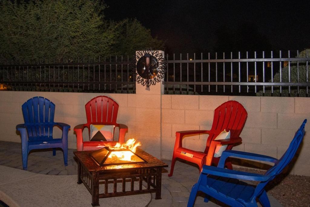 Boho Chic Arizona W Pool & Mini Golf Villa Casa Grande